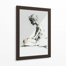 Silueta en cama - DIEGO D L | Cuadro decorativo de Canvas Lab