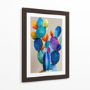 Colores en plantas de cactus - DIEGO D L | Cuadro decorativo de Canvas Lab