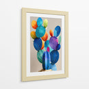 Colores en plantas de cactus - DIEGO D L | Cuadro decorativo de Canvas Lab
