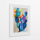 Colores en plantas de cactus - DIEGO D L | Cuadro decorativo de Canvas Lab