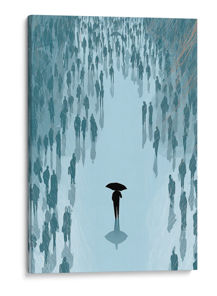 Soledad en la tormenta - DIEGO D L | Cuadro decorativo de Canvas Lab
