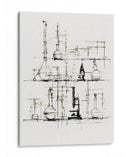 Juego de química de laboratorio - DIEGO D L | Cuadro decorativo de Canvas Lab