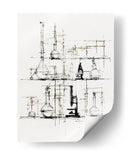 Juego de química de laboratorio - DIEGO D L | Cuadro decorativo de Canvas Lab