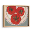 Placa Con Tomate - Samuel Dixon | Cuadro decorativo de Canvas Lab