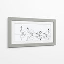Lago con cisnes - DIEGO D L | Cuadro decorativo de Canvas Lab