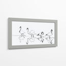 Lago con cisnes - DIEGO D L | Cuadro decorativo de Canvas Lab
