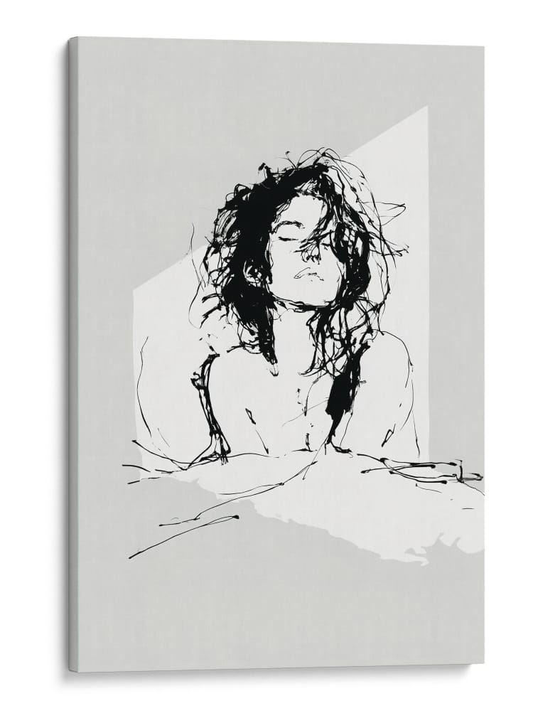 Mujer despertando - DIEGO D L | Cuadro decorativo de Canvas Lab