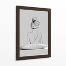 Mujer por la mañana - DIEGO D L | Cuadro decorativo de Canvas Lab
