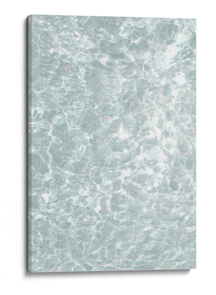 Agua de piscina brillante - Fluidys Studio III | Cuadro decorativo de Canvas Lab