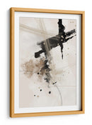 Abstracto de pinceladas oscuras - Fluidys Studio II | Cuadro decorativo de Canvas Lab