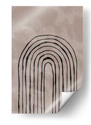 Arcos abstractos en eco - Fluidys Studio II | Cuadro decorativo de Canvas Lab