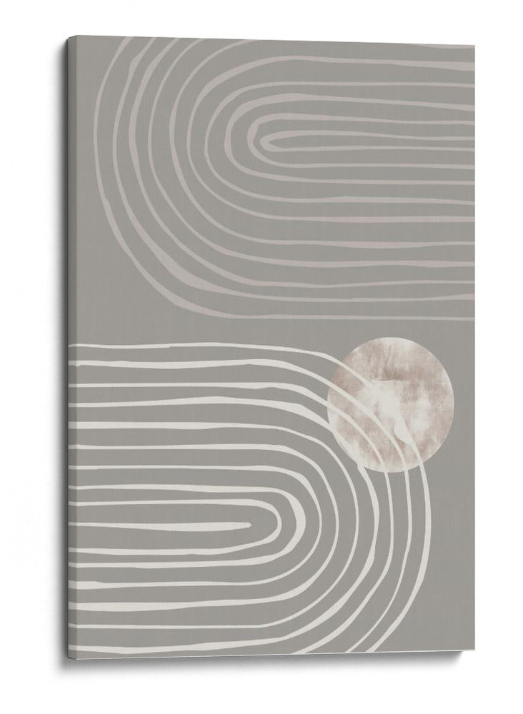 Arcos abstractos y luna - Fluidys Studio II | Cuadro decorativo de Canvas Lab