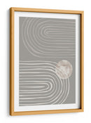 Arcos abstractos y luna - Fluidys Studio II | Cuadro decorativo de Canvas Lab