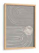 Arcos abstractos y luna - Fluidys Studio II | Cuadro decorativo de Canvas Lab
