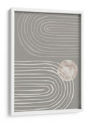 Arcos abstractos y luna - Fluidys Studio II | Cuadro decorativo de Canvas Lab