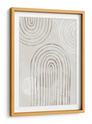 Arcos abstractos neutros - Fluidys Studio II | Cuadro decorativo de Canvas Lab