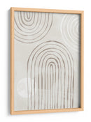 Arcos abstractos neutros - Fluidys Studio II | Cuadro decorativo de Canvas Lab
