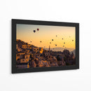 Amanecer en globo aerostático en Capadocia - Yavuz Pancareken | Cuadro decorativo de Canvas Lab