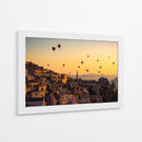 Amanecer en globo aerostático en Capadocia - Yavuz Pancareken | Cuadro decorativo de Canvas Lab