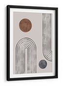 Arcos geométricos círculos - Fluidys Studio II | Cuadro decorativo de Canvas Lab