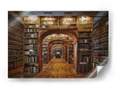 Arcos de la Gran Biblioteca - Patrick Aurednik | Cuadro decorativo de Canvas Lab