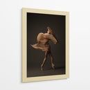 Bailarina elegante en movimiento admirable - Natalya Sleta | Cuadro decorativo de Canvas Lab
