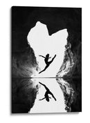 Bailarina en el reflejo de la cueva - Eyal Amer | Cuadro decorativo de Canvas Lab
