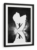 Bailarina en el reflejo de la cueva - Eyal Amer | Cuadro decorativo de Canvas Lab