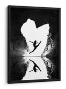 Bailarina en el reflejo de la cueva - Eyal Amer | Cuadro decorativo de Canvas Lab
