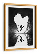 Bailarina en el reflejo de la cueva - Eyal Amer | Cuadro decorativo de Canvas Lab