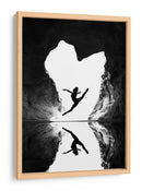 Bailarina en el reflejo de la cueva - Eyal Amer | Cuadro decorativo de Canvas Lab