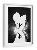 Bailarina en el reflejo de la cueva - Eyal Amer | Cuadro decorativo de Canvas Lab