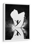 Bailarina en el reflejo de la cueva - Eyal Amer | Cuadro decorativo de Canvas Lab