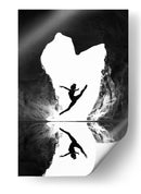 Bailarina en el reflejo de la cueva - Eyal Amer | Cuadro decorativo de Canvas Lab