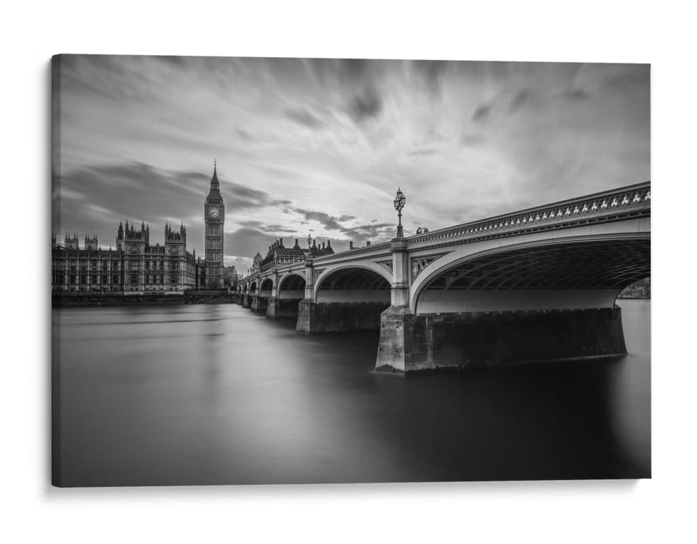 Big Ben Puente de Westminster - Nader El Assy | Cuadro decorativo de Canvas Lab