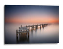 Atardecer en muelle roto - Jose Beut | Cuadro decorativo de Canvas Lab