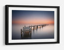 Atardecer en muelle roto - Jose Beut | Cuadro decorativo de Canvas Lab