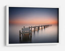 Atardecer en muelle roto - Jose Beut | Cuadro decorativo de Canvas Lab