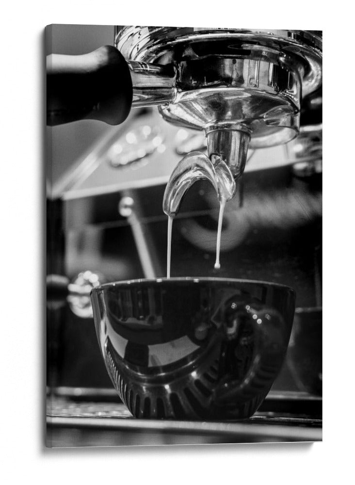 Café espresso recién hecho - Fluidys Studio III | Cuadro decorativo de Canvas Lab