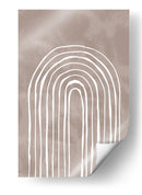 Arcos neutros de estilo bohemio - Fluidys Studio II | Cuadro decorativo de Canvas Lab