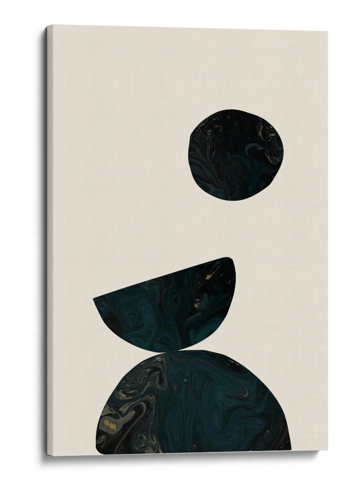Calma en color verde azulado - Fluidys Studio | Cuadro decorativo de Canvas Lab
