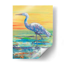 Egret Sunset Ii - Olivia Brewington | Cuadro decorativo de Canvas Lab