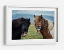 Caballos graciosos riendo - Nir Amos | Cuadro decorativo de Canvas Lab