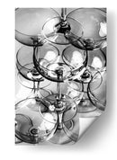 Copas de champán apiladas - Fluidys Studio III | Cuadro decorativo de Canvas Lab
