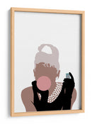 Chica Chicle - Fluidys Studio II | Cuadro decorativo de Canvas Lab