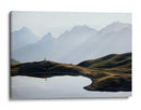 Corredor solitario de montaña - Witold Ziomek | Cuadro decorativo de Canvas Lab