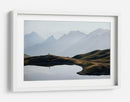 Corredor solitario de montaña - Witold Ziomek | Cuadro decorativo de Canvas Lab