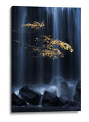 Cascada de hojas doradas - Yuki Yatsushima | Cuadro decorativo de Canvas Lab