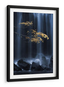 Cascada de hojas doradas - Yuki Yatsushima | Cuadro decorativo de Canvas Lab