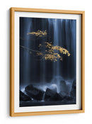 Cascada de hojas doradas - Yuki Yatsushima | Cuadro decorativo de Canvas Lab